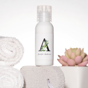 Sweet Botanical Monogram Hand Lotion
