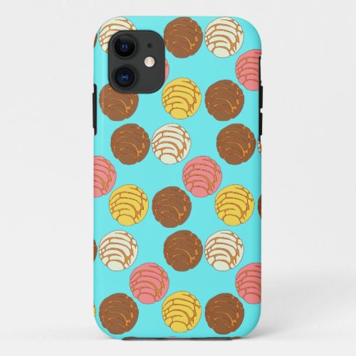 Sweet Bread  Mexican Pan Dulce Conchas iPhone 11 Case