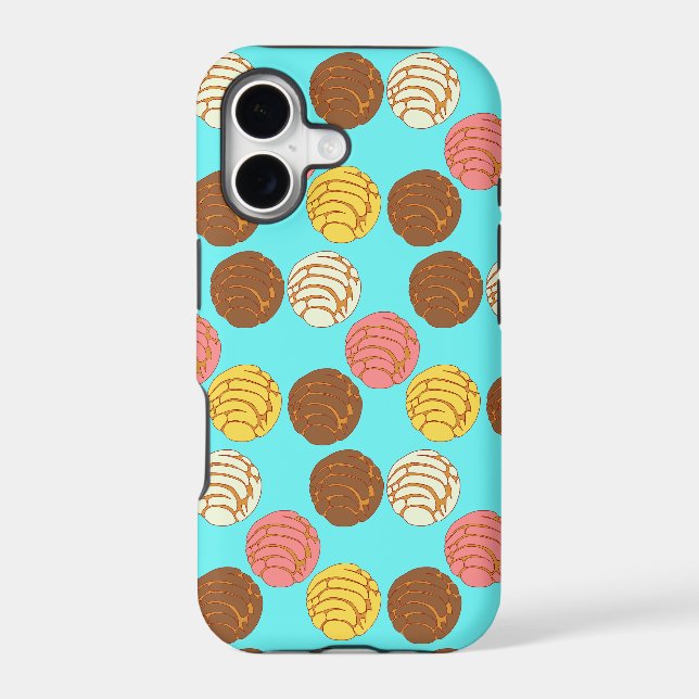Sweet Bread  Mexican Pan Dulce Conchas Iphone Case (Back)