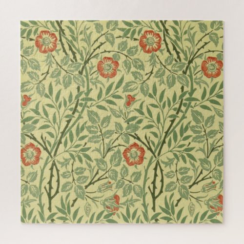 Sweet Briar Pattern by William Morris Jigsaw Puzzle