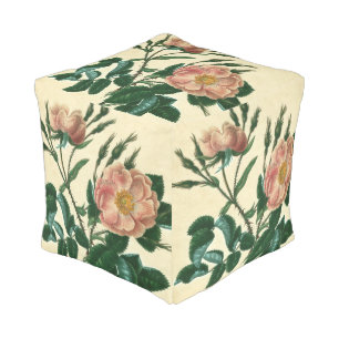 Sweet Briar Rose Pouf