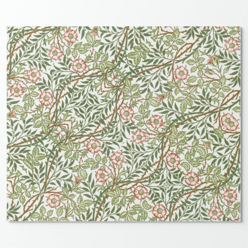 SWEET BRIAR VARIATION _ WILLIAM MORRIS WRAPPING PAPER