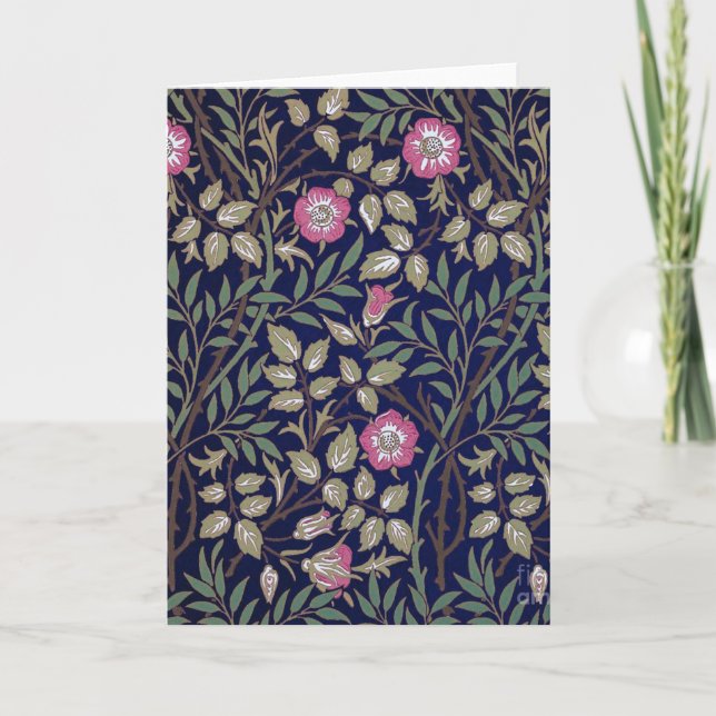 Sweet Briar, William Morris Card (Front)