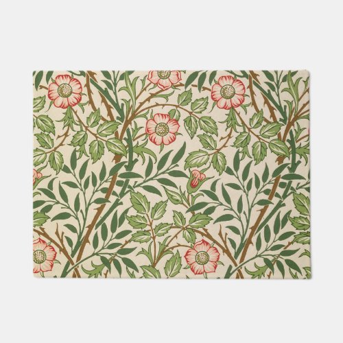 Sweet Briar William Morris Doormat