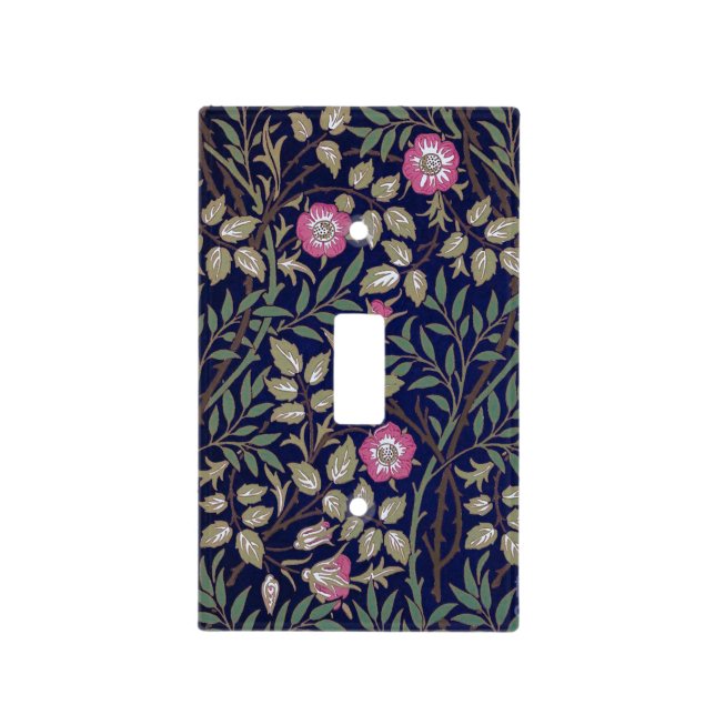 Sweet Briar, William Morris Light Switch Cover (Front)