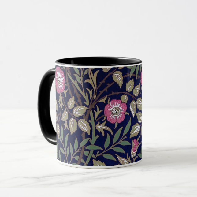 Sweet Briar, William Morris Mug (Front Left)