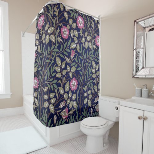 Sweet Briar William Morris Shower Curtain