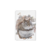 Sweet Brown and White Squirrels Passport Holder (Back)