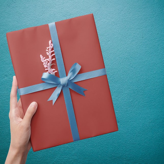 Sweet Brown Solid Color Wrapping Paper (Creator Uploaded)