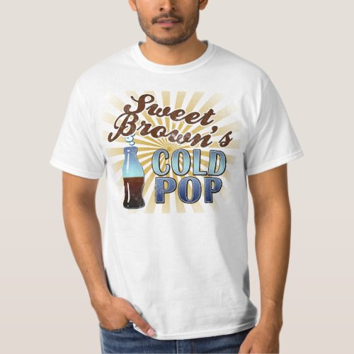 Sweet Browns Cold Pop Vintage Style T_Shirt