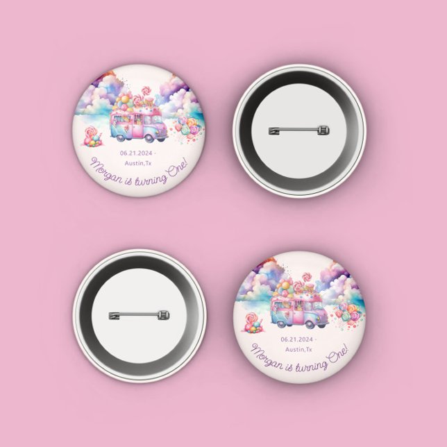 Sweet Budget CandyLane Kid's Birthday  Button (Creator Uploaded)