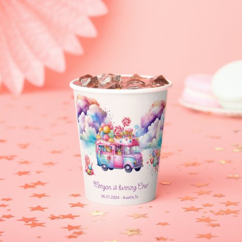 Sweet Budget CandyLane Kids Birthday  Paper Cups