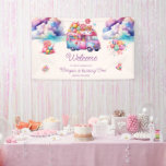 Sweet Budget CandyLane Kid&#39;s Birthday Welcome Banner