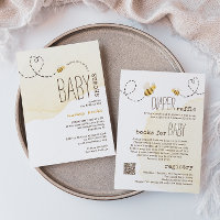 Sweet Bumble Bee All in One Baby Shower