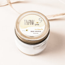 Sweet Bumble Bee Baby Shower Thank You Favor Classic Round Sticker
