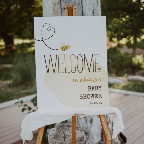 Sweet Bumble Bee Welcome Baby Shower