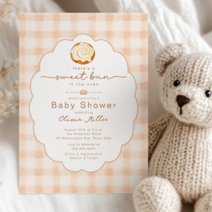 Sweet Bun Baby Shower Invitation