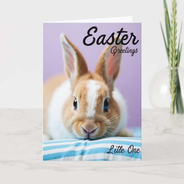 Sweet Bunny Easter Card (Front)