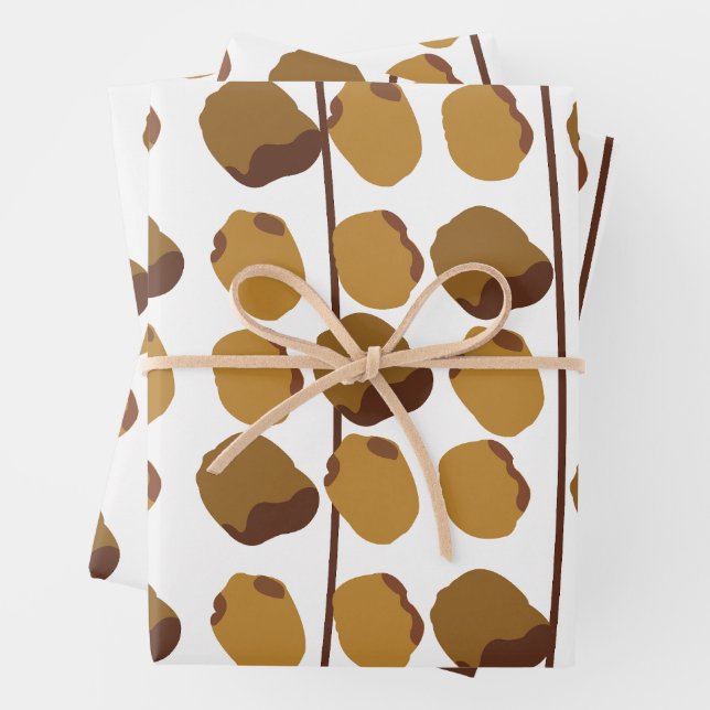 Sweet Buns Food    Wrapping Paper Sheets (In situ)