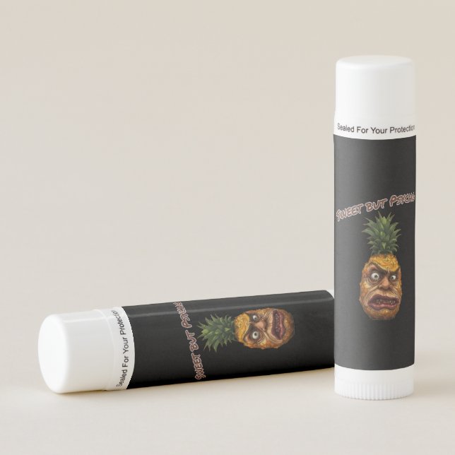 Sweet but Psycho Pineapple Lip Balm (Front)