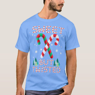Sweet But Twisted Candy Cane Sweets Candy Christma T-Shirt