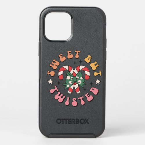 Sweet but Twisted Christmas Candy Cane Gift  OtterBox Symmetry iPhone 12 Pro Case
