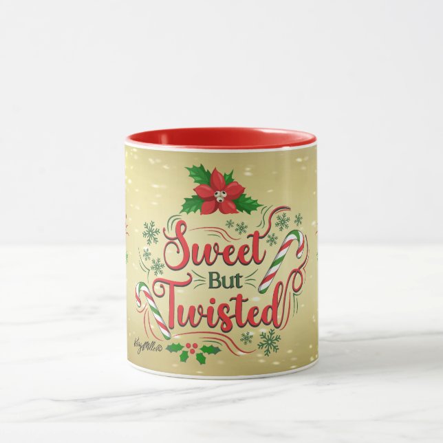 Sweet But Twisted Christmas Mug (Center)