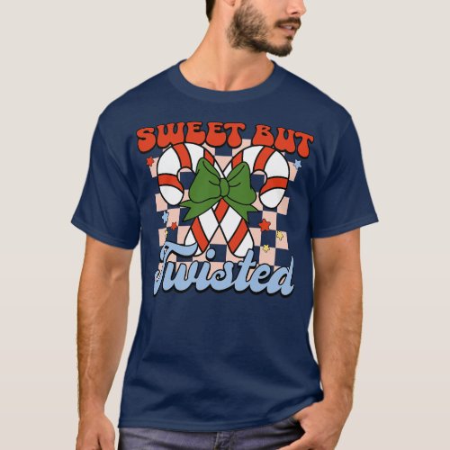 Sweet But Twisted Funny Christmas Gift T_Shirt