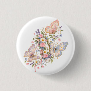 Sweet Butterfly Garden Design for Magical Button