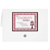 Sweet Cake Card (Back Horizontal)