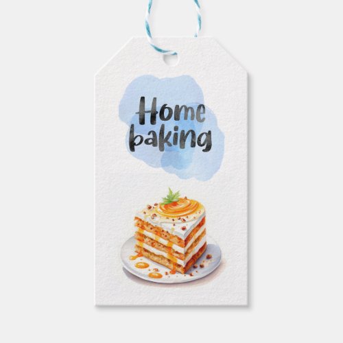 Sweet cake design  gift tags