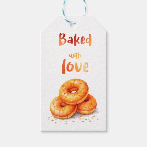 Sweet cake design  gift tags