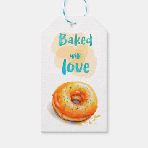 Sweet cake design  gift tags