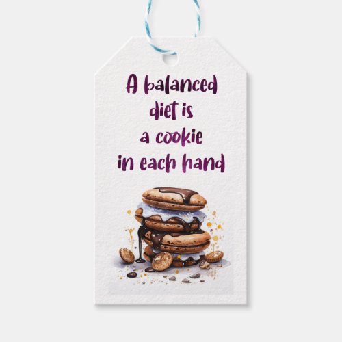 Sweet cake design  gift tags