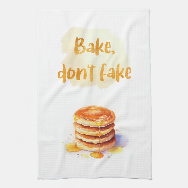 Sweet cake design kitchen towel (Vertical)