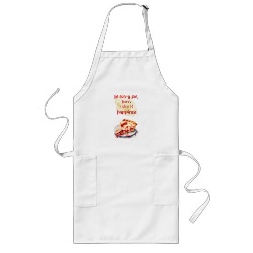 Sweet cake design long apron