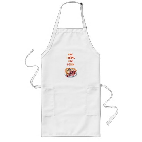 Sweet cake design long apron