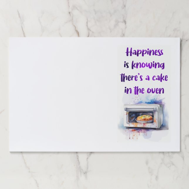 Sweet cake design  paper pad (Front)