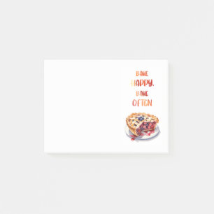 Sweet cake design  post-it notes