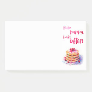 Sweet cake design  post-it notes