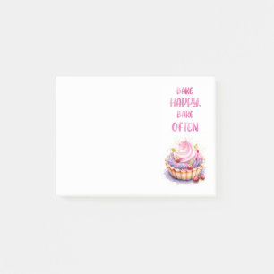 Sweet cake design  post-it notes