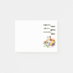 Sweet cake design  post-it notes