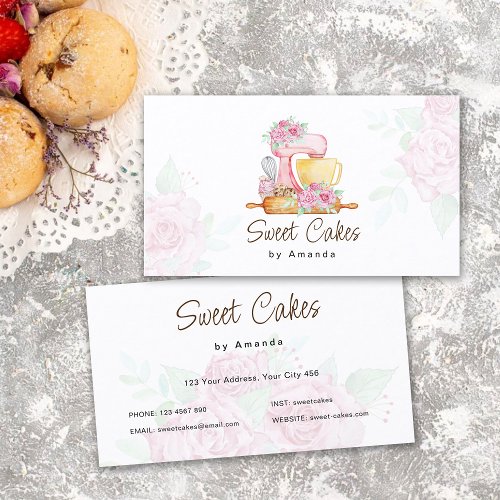 Sweet Cakes Bakery  Business Card