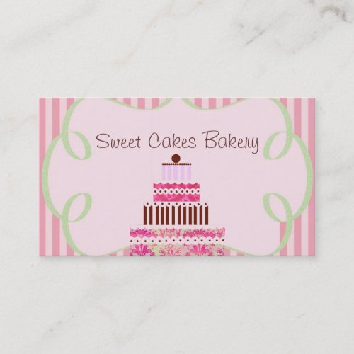 Sweet Cakes Business Card