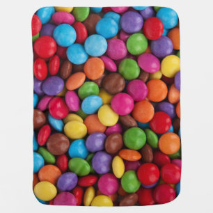 Sweet candies baby blanket