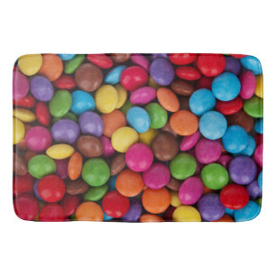 Sweet candies bath mat