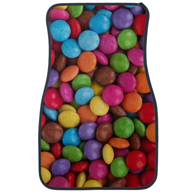 Sweet candies car floor mat (Front)