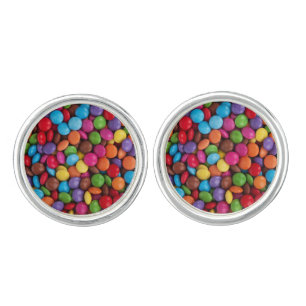 Sweet candies cufflinks