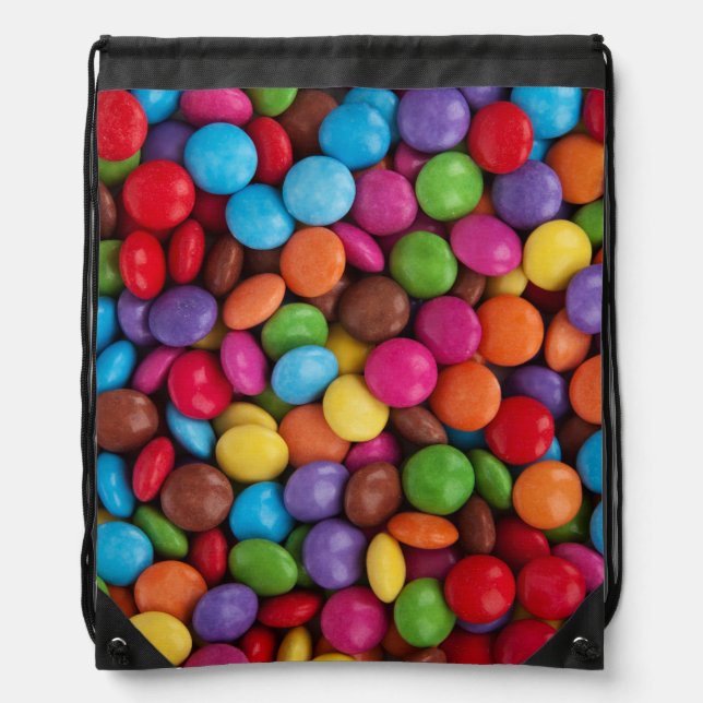 Sweet candies drawstring bag (Front)