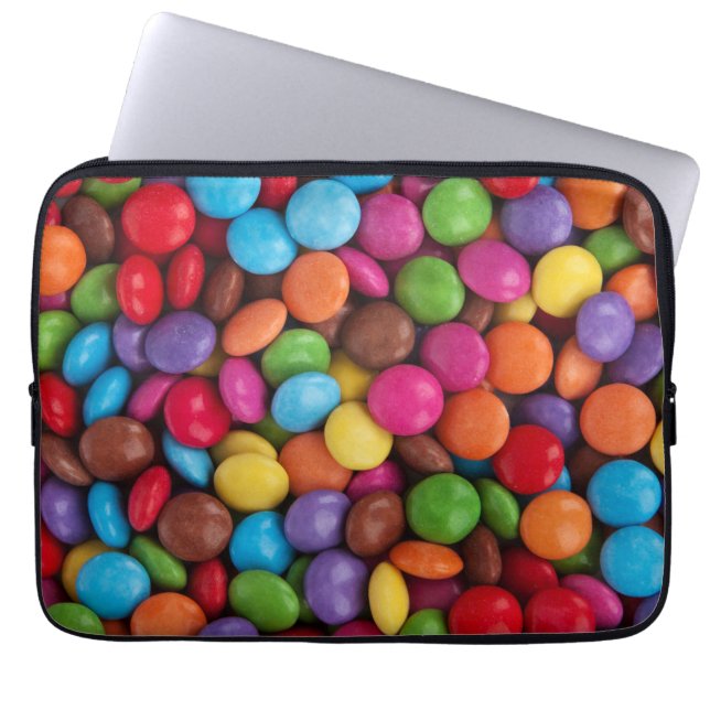 Sweet candies laptop sleeve (Front)